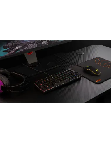 Krom Kluster Teclado Mini Mecánico RGB USB/Bluetooth Switch Outemu Red