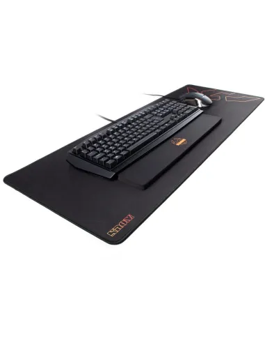 Krom Knout XL Alfombrilla Gaming Negra