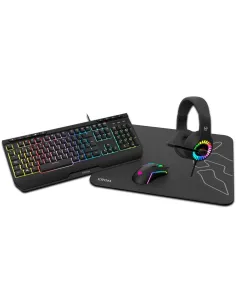 KROM NXKROMKENYA Combo Gaming 4 en 1 Auriculares + Teclado + Alfombrilla + Raton-TECL58979
