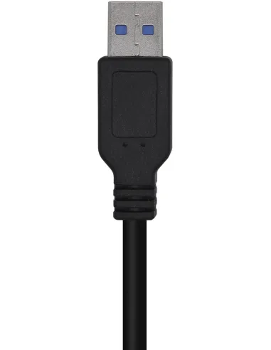 Aisens A105-0448 Cable USB USB 3.2 Gen 1 (3.1 Gen 1) USB-A a USB-A 3 m Negro