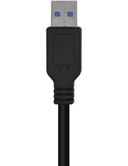 Aisens A105-0448 Cable USB USB 3.2 Gen 1 (3.1 Gen 1) USB-A a USB-A 3 m Negro