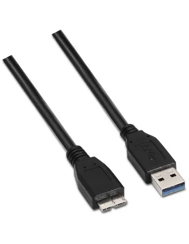 Aisens A105-0044 Cable USB 3.2 Gen 1 (3.1 Gen 1) USB-A a micro USB-B 2M Negro