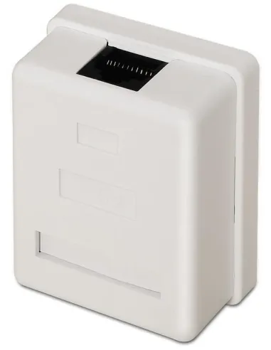 Aisens A139-0301 Roseta de Red RJ45 Cat6 UTP 1 Toma Blanco