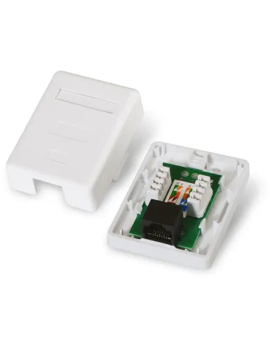 Aisens A139-0301 Roseta de Red RJ45 Cat6 UTP 1 Toma Blanco