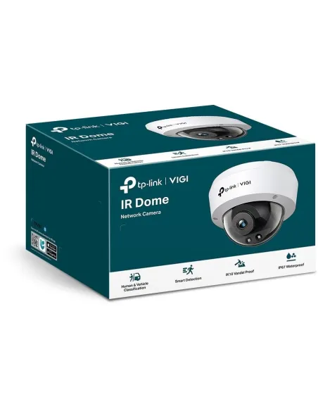 TP-Link VIGI C220I Cámaras de Videovigilancia de Exterior Tipo Domo 4mm IP67 Blanca