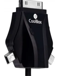 Coolbox ACD301 Cable USB-A a micro-USB/mini-USB/iPhone-CABL28625