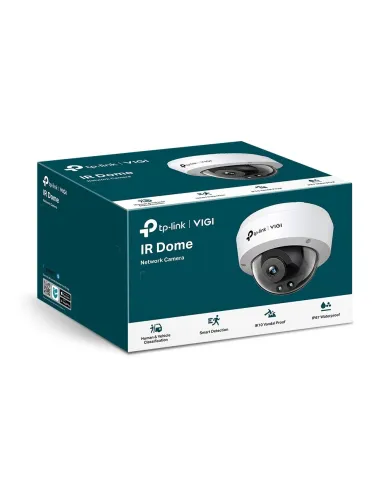 TP-Link VIGI C240I Cámara de Videovigilancia de Exterior Tipo Domo IP67 2.8mm 4MP Blanca