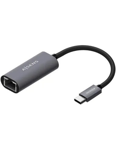 Aisens A109-0709 Conversor USB-C a RJ-45 Ethernet Gris