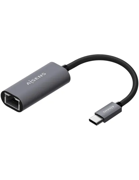 Aisens A109-0709 Conversor USB-C a RJ-45 Ethernet Gris