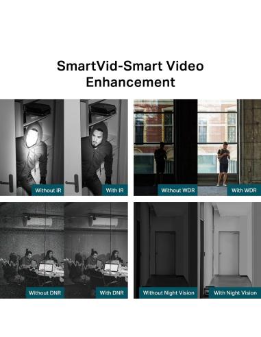 TP-Link VIGI C430I Cámara de Videovigilancia de Exterior Tipo Turret 2.8mm 3MP Blanca