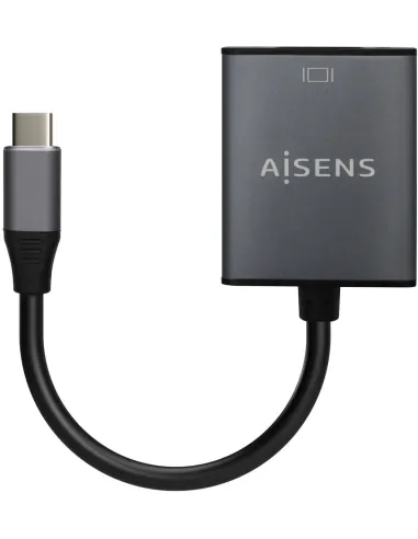 Aisens A109-0691 Conversor de Imagen USB-C a VGA WUXGA 15 cm Negro