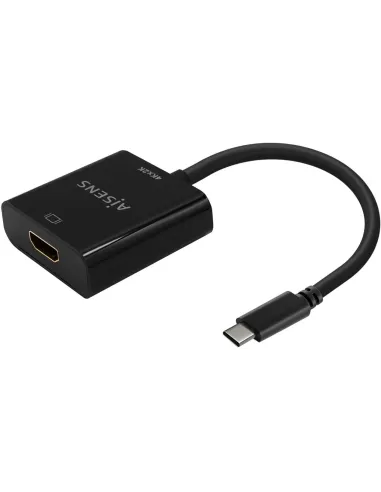 Aisens A109-0684 Conversor de Imagen USB-C a HDMI 4K 15 cm Negro