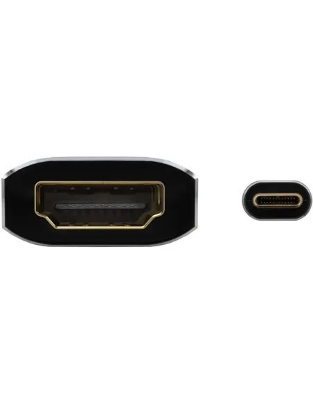 Aisens A109-0683 Conversor de Imagen USB-C a HDMI 4K 15 cm Gris