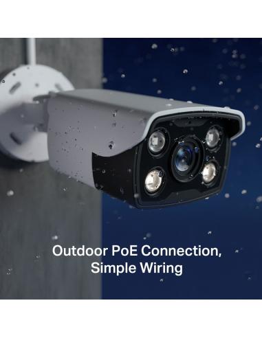 TP-Link VIGI C330 Full-Color Cámara de Videovigilancia de Exterior Tipo Bullet IP67 6mm 3MP Blanca