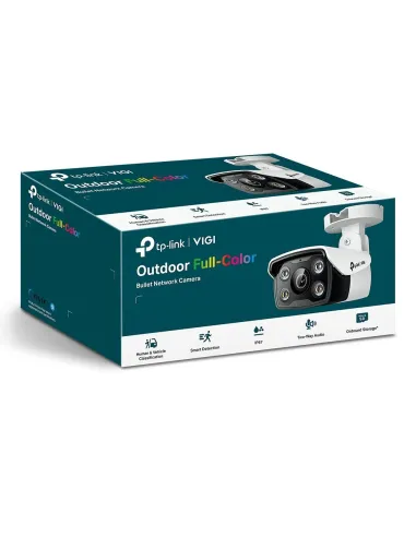 TP-Link VIGI C340 Full-Color Cámara de Videovigilancia de Exterior Tipo Bullet IP66 2.8mm 4MP Blanca