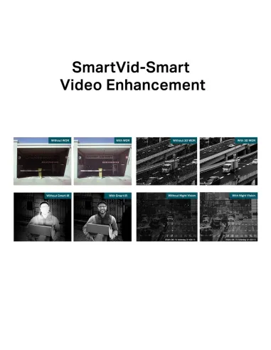 TP-Link VIGI C340 Full-Color Cámara de Videovigilancia de Exterior Tipo Bullet IP66 4mm 4MP Blanca