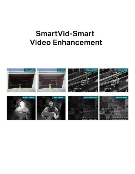 TP-Link VIGI C340 Full-Color Cámara de Videovigilancia de Exterior Tipo Bullet IP66 4mm 4MP Blanca