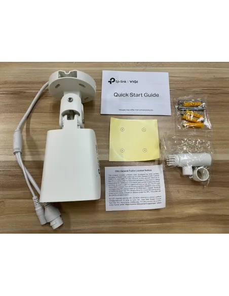 TP-Link VIGI C340 Full-Color Cámara de Videovigilancia de Exterior Tipo Bullet IP66 4mm 4MP Blanca