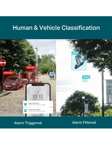 TP-Link VIGI C340 Full-Color Cámara de Videovigilancia de Exterior Tipo Bullet IP66 4mm 4MP Blanca