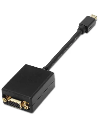 Aisens A125-0135 Conversor de Imagen Mini DisplayPort Macho a VGA Hembra 15 cm Negro