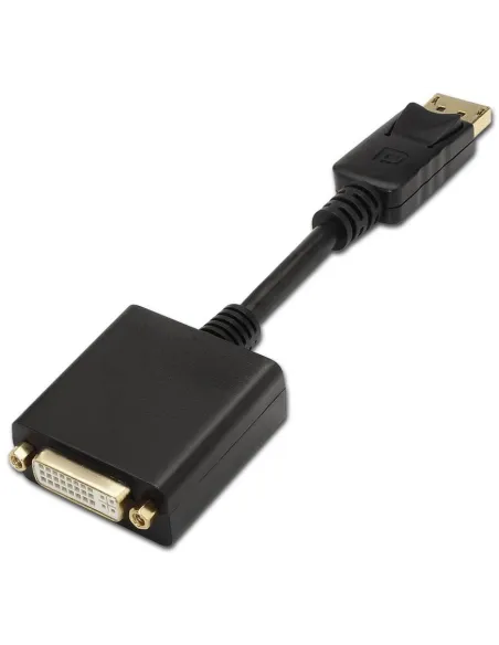 Aisens A125-0133 Conversor de Imagen DisplayPort a VDI 15 cm Negro
