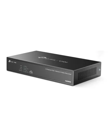 TP-Link VIGI NVR1004H-4P-2TB Videograbador NVR 4 Canales PoE +
