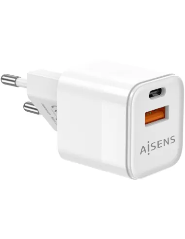 Aisens ASCH-30W2P004-W Cargador USB-A y USB-C Blanco