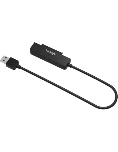 Aisens ASE-25A03B Adaptador Discos Duros 2.5" SATA a USB-A Negro