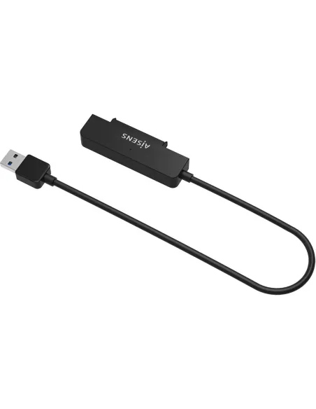 Aisens ASE-25A03B Adaptador Discos Duros 2.5" SATA a USB-A Negro