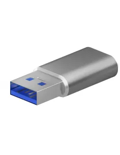 Aisens A108-0677 Adaptador de USB USB-A a USB-C Gris-ADAP57368