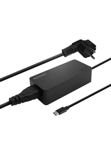 Aisens ASCH-1PD65D-BK Cargador USB-C 65 W 1,2M Negro
