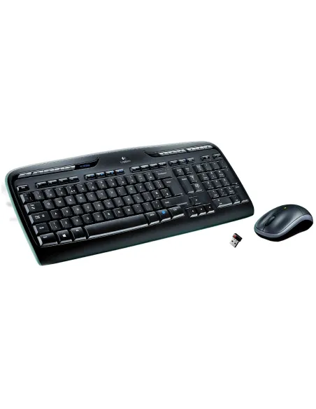 Logitech 920-003978 MK330 Teclado y Ratón USB Negro