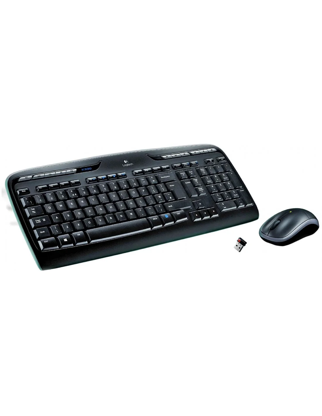 Logitech 920-003978 MK330 Teclado y Ratón USB Negro