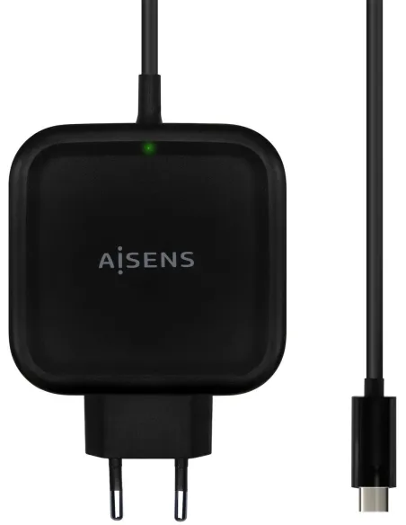 Aisens ASCH-1PD65WL-BK Cargador USB-C 65 W 1,2M Negro