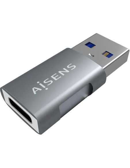 Aisens A108-0655 Adaptador USB USB-C a USB-A Gris