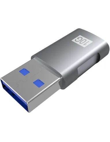Aisens A108-0655 Adaptador USB USB-C a USB-A Gris