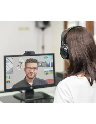 Logitech C505E Webcam 720p con Micrófono de Largo Alcance