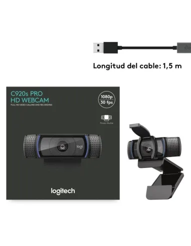 Logitech C920s Pro Webcam