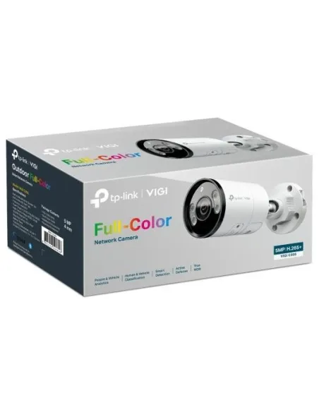TP-Link VIGI C355 Full-Color Cámara de Videovigilancia de Exterior Tipo Bullet IP67 4mm 5MP Blanca