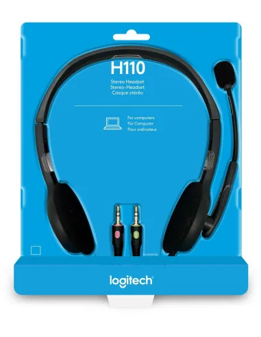 Logitech H110 Auriculares con Micrófono
