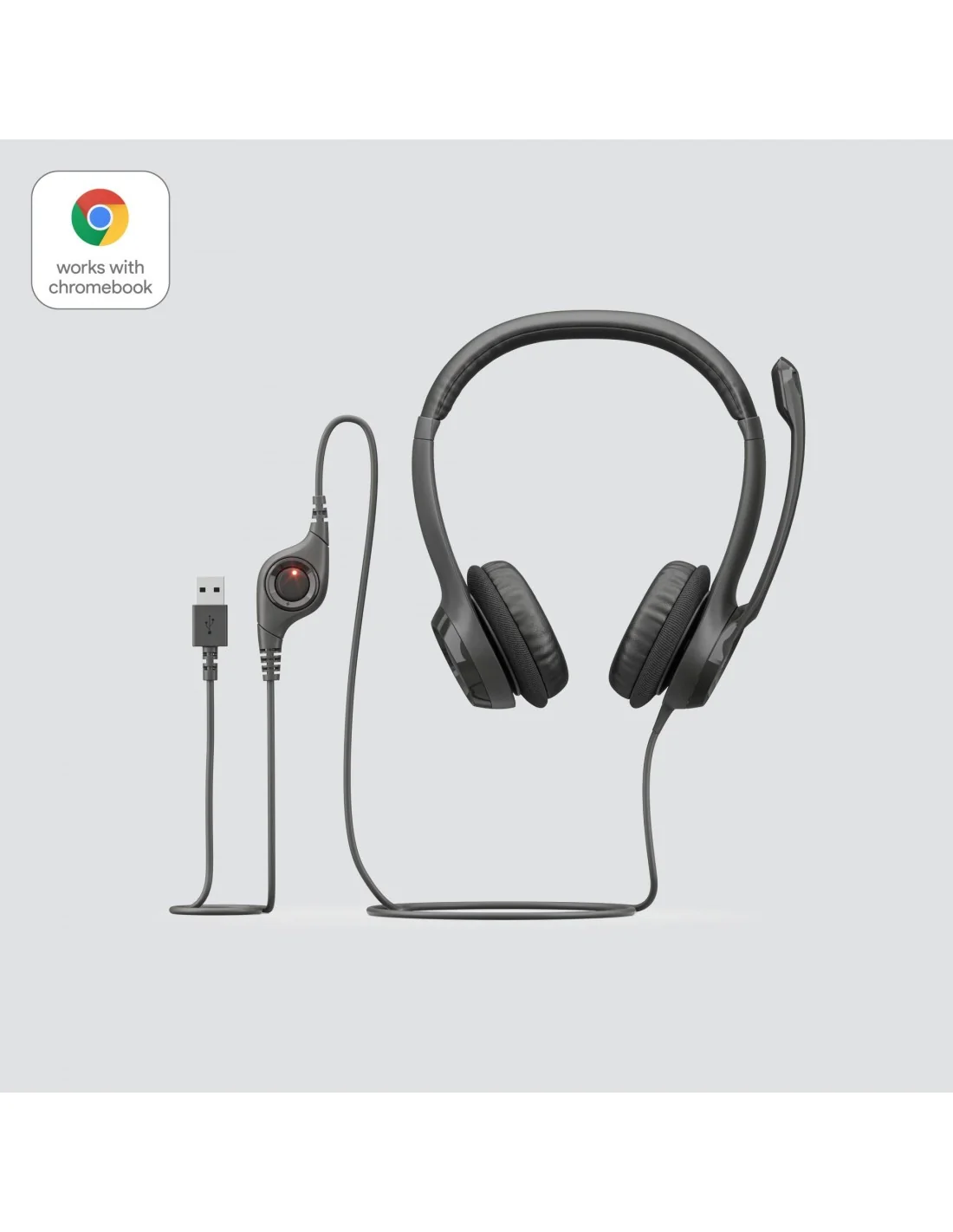 Logitech H390 Auriculares con Micrófono