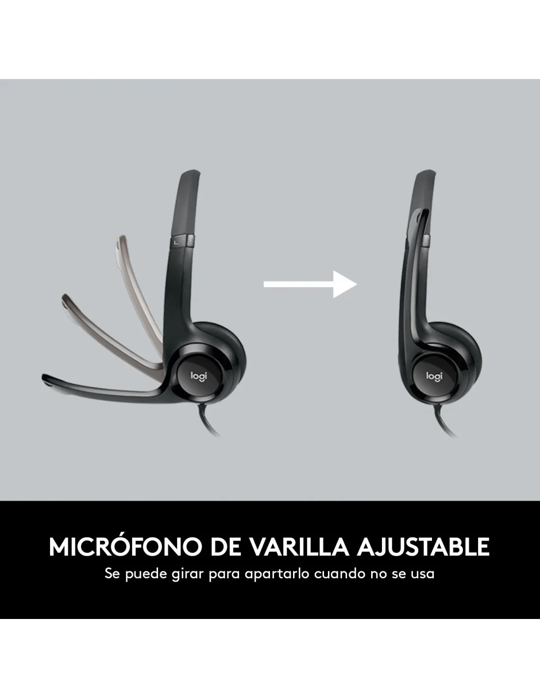 Logitech H390 Auriculares con Micrófono