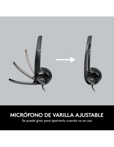 Logitech H390 Auriculares con Micrófono
