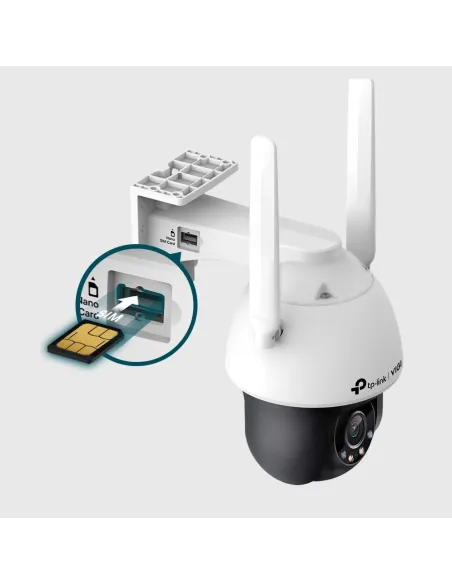 TP-Link VIGI C540 4G Cámara de Videovigilancia de Exterior IP66 4mm 4MP Blanca