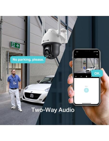 TP-Link VIGI C540 4G Cámara de Videovigilancia de Exterior IP66 4mm 4MP Blanca