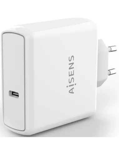 Aisens ASCH-1PD60-W Cargador USB-C Carga Rápida 60 W Blanco