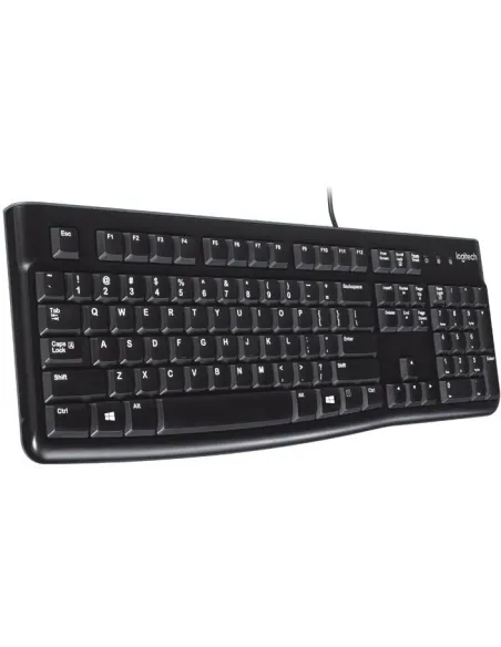 Logitech K120 Teclado con Cable USB Negro