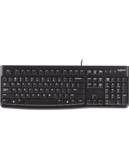 Logitech K120 Teclado USB Negro