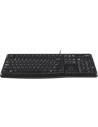 Logitech K120 Teclado USB Negro
