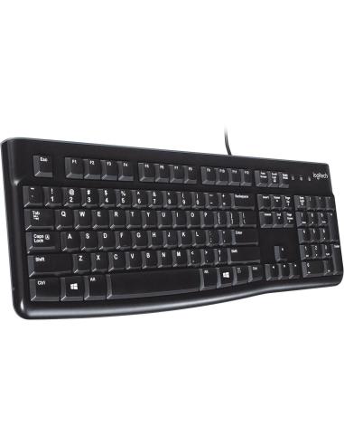 Logitech K120 Teclado USB Negro